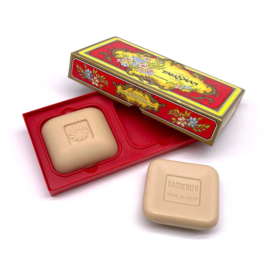 Estuche de 2 pastillas de Jabón Talismán · Cabrerizo · Años 80