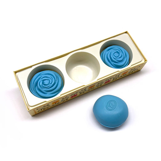 Estuche de 3 pastillas de Jabón Talismán · azul · Años 70