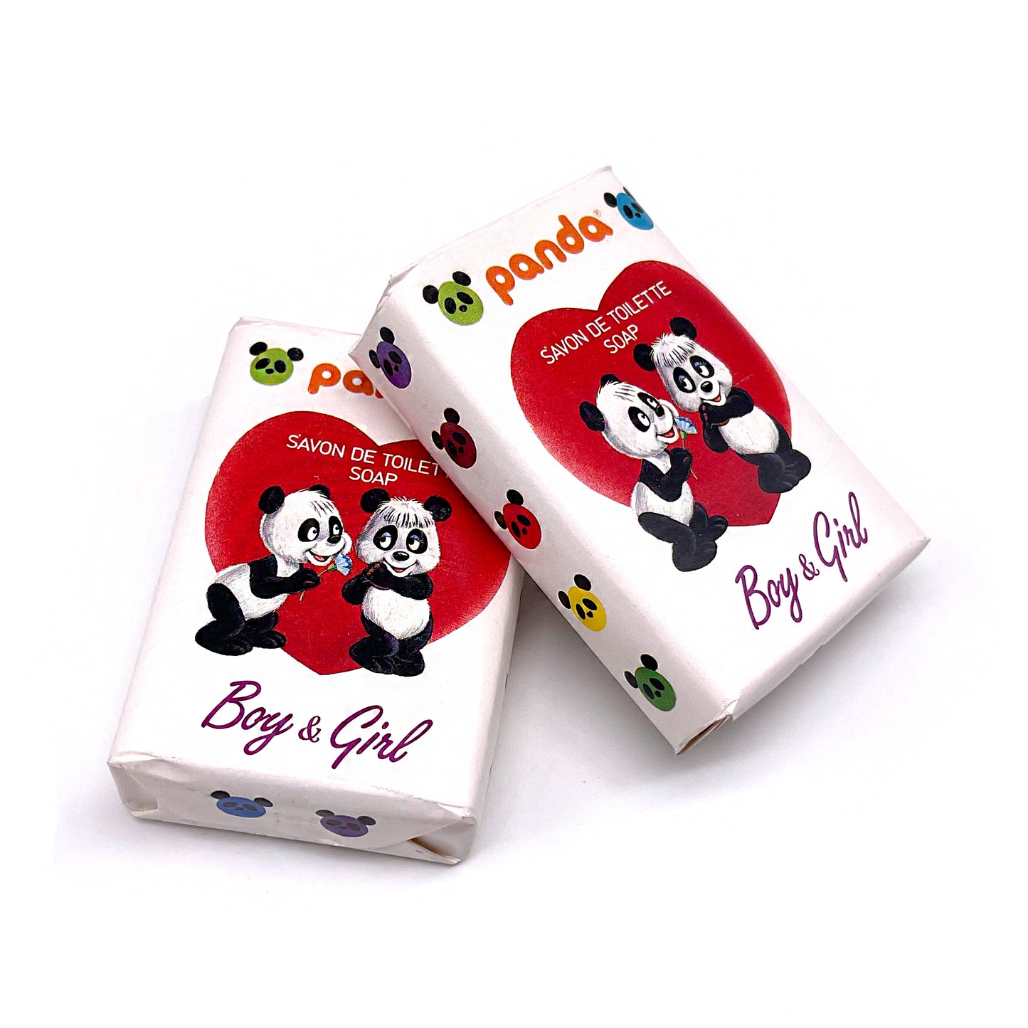 Jabones de tocador Panda · Años 80