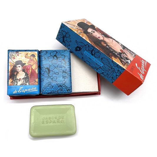 Estuche de 3 pastillas "Jabón de España" · Cabrerizo · Años 60