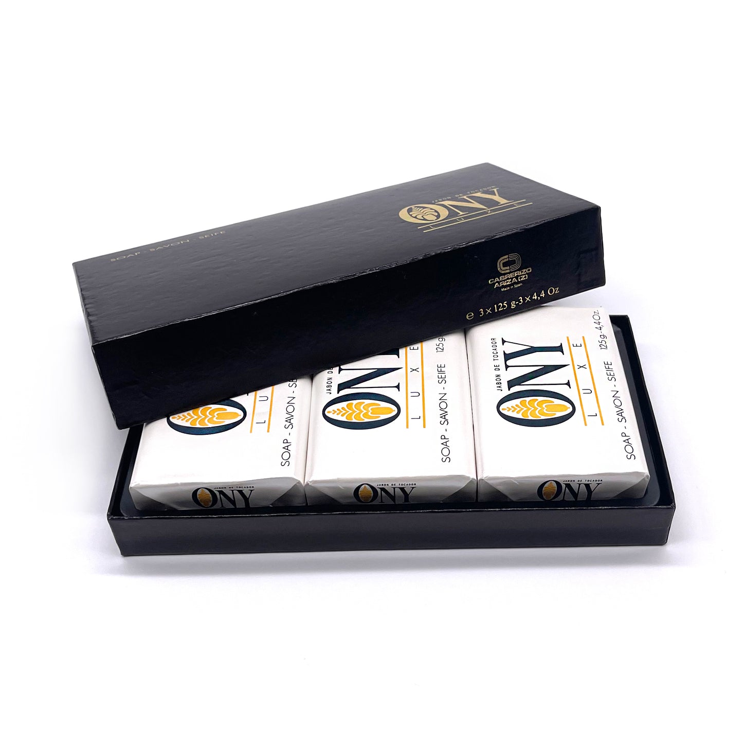 Estuche de 3 pastillas "Jabón Ony" · Cabrerizo · Años 80