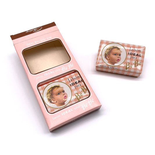 Estuche de 2  pastillas  "para Bebé" rosa ·  Cabrerizo · años 60