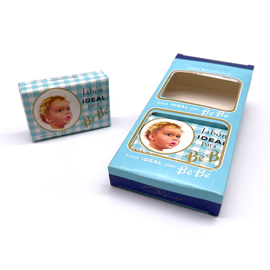 Estuche de 2  pastillas  "para Bebé" azul ·  Cabrerizo · años 60