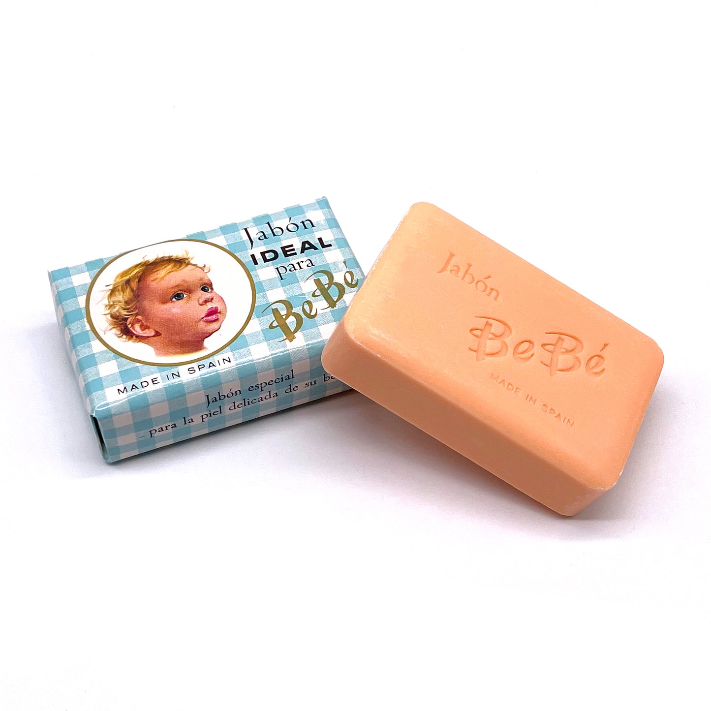 Estuche de 2 pastillas "para Bebé" azul · Cabrerizo · años 60
