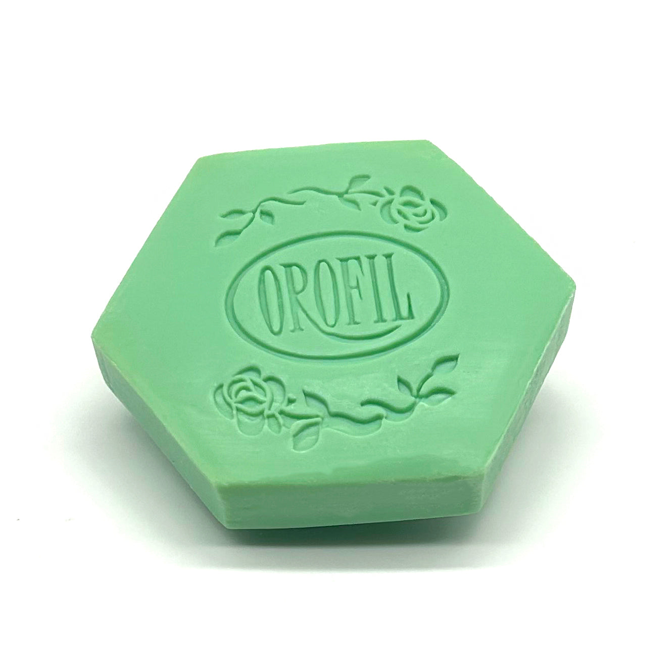 Estuche de 4 pastillas de Jabón Orofil · verde · Años 80