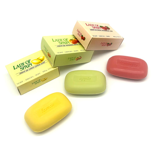 3 pastillas de jabón "Lady of Spain" ·  Cabrerizo · años 80