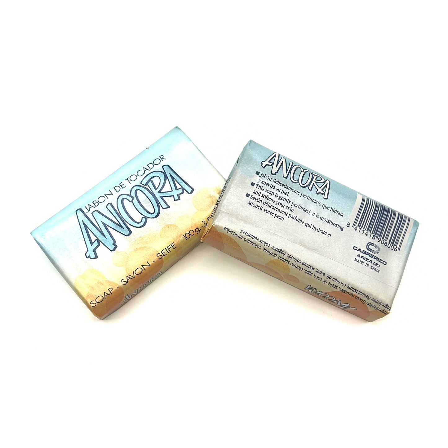 Jabones Ancora · Azul · Años 90