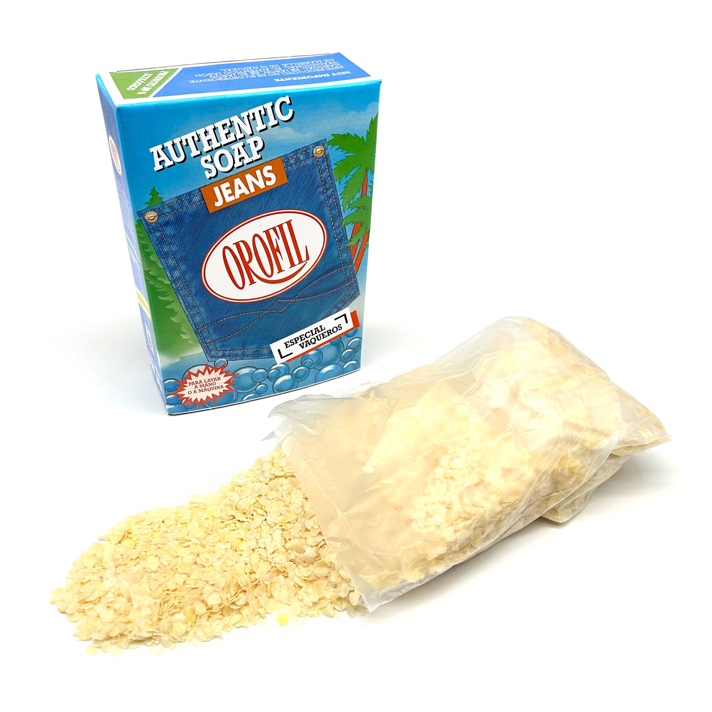 Jabón Orofil Ropa "Especial Jeans" · Cabrerizo · Años 80