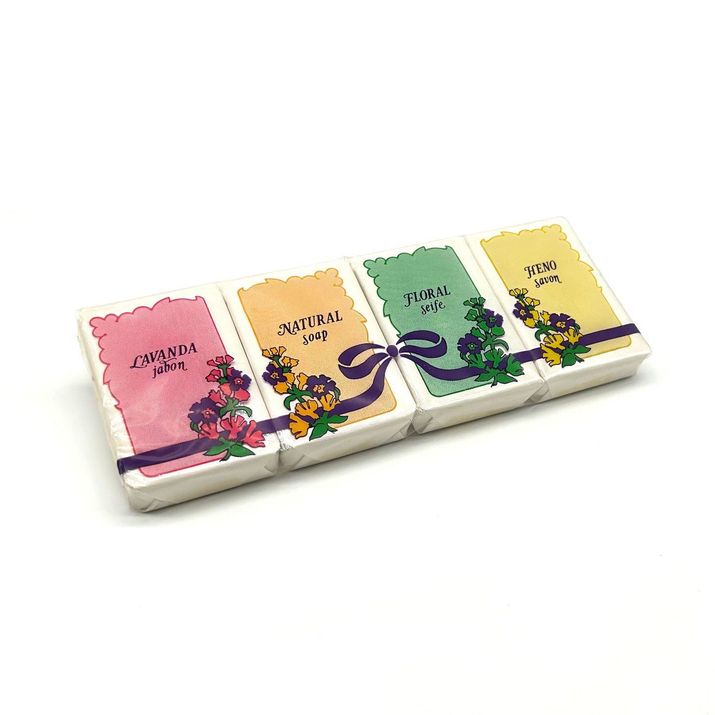 Paquete de 4 pastillas de tocador · Años 80