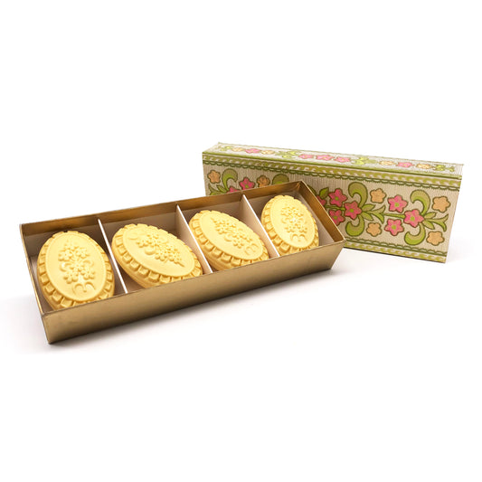 Estuche de 4 pastillas de Jabón vintage · Avon · Años 70