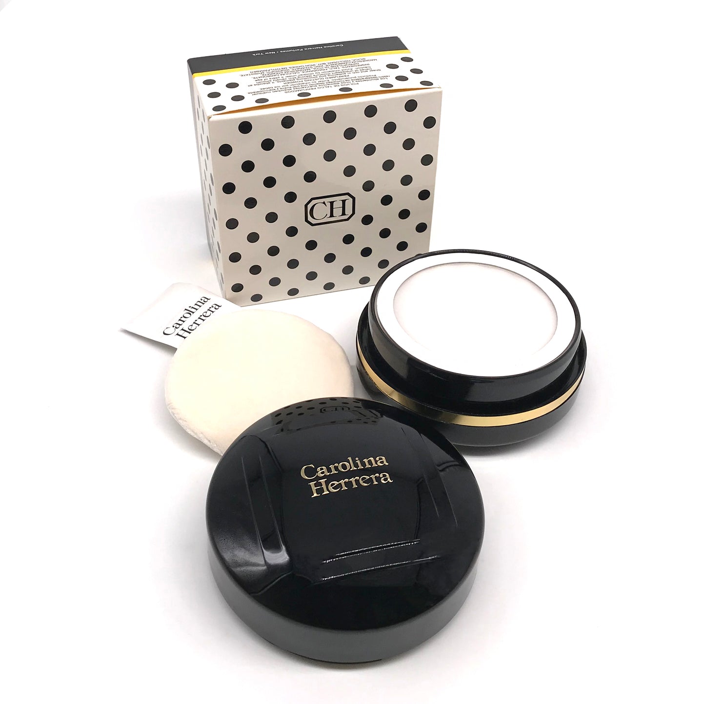 Polvos de talco perfumados · Carolina Herrera · Años 90