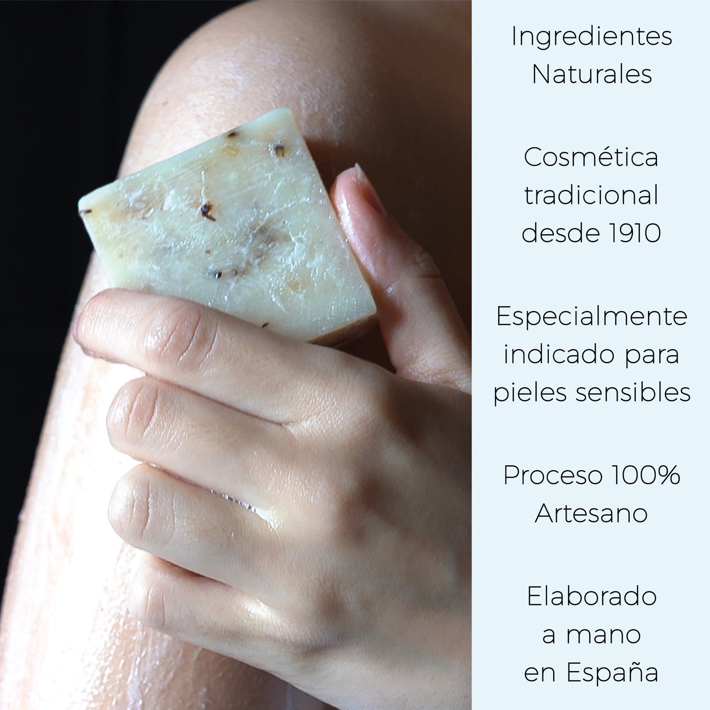 Aceite esencial de Lavanda · Jabones Artesanales para regalar · 6 pastillas de jabón 65 gr.