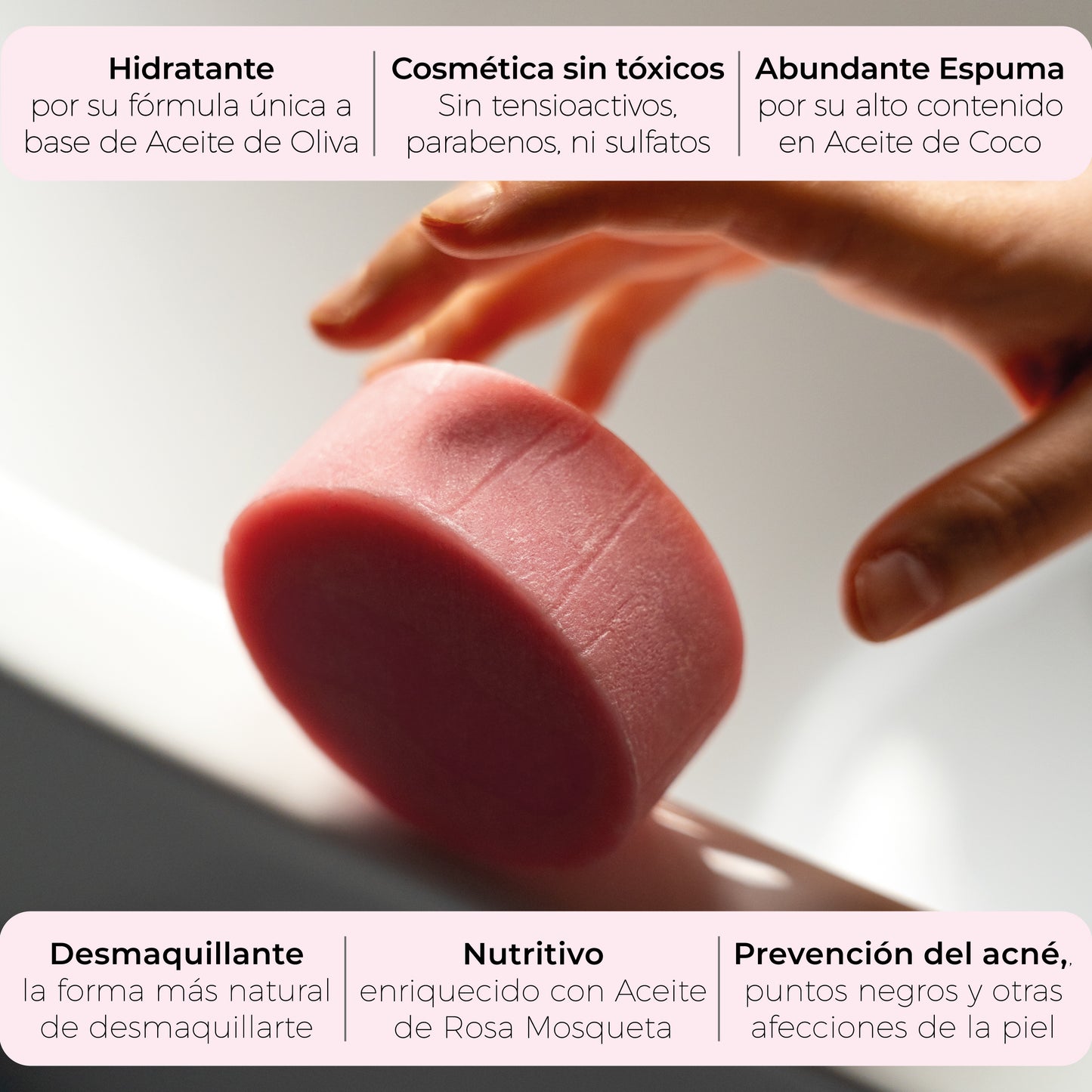 Rosa Mosqueta · Jabones especiales · Jabones Artesanos elaborados en frío