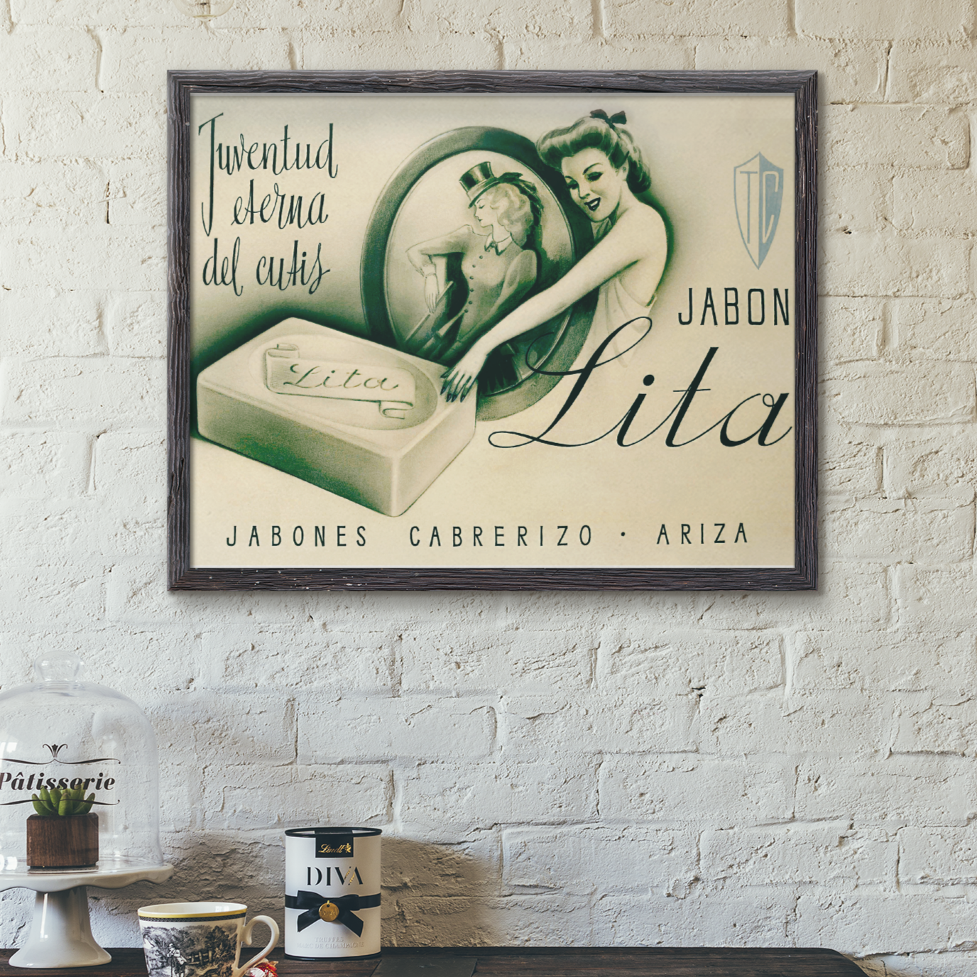 Diseño publicitario · años 30 · Lita · Jabones Cabrerizo