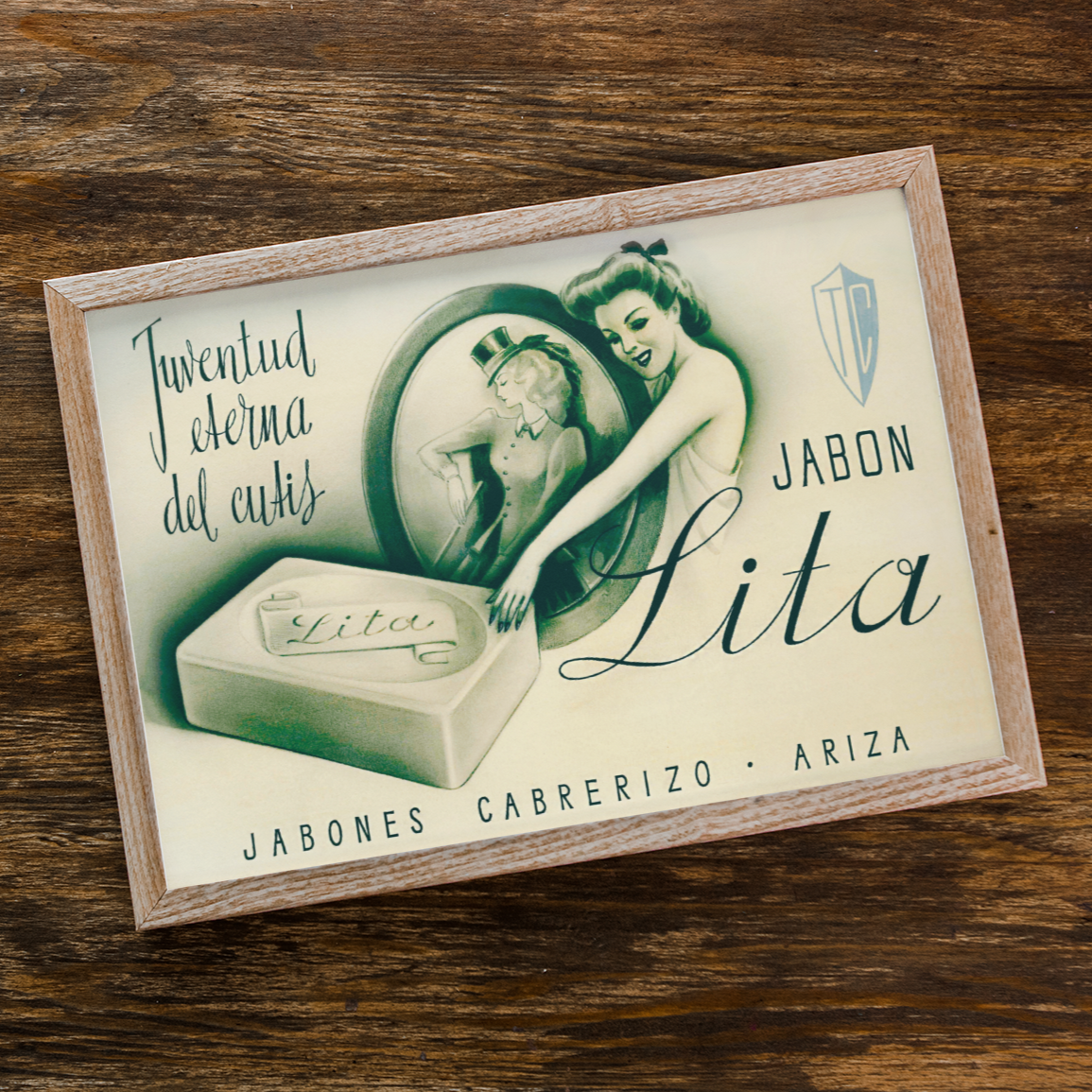 Diseño publicitario · años 30 · Lita · Jabones Cabrerizo