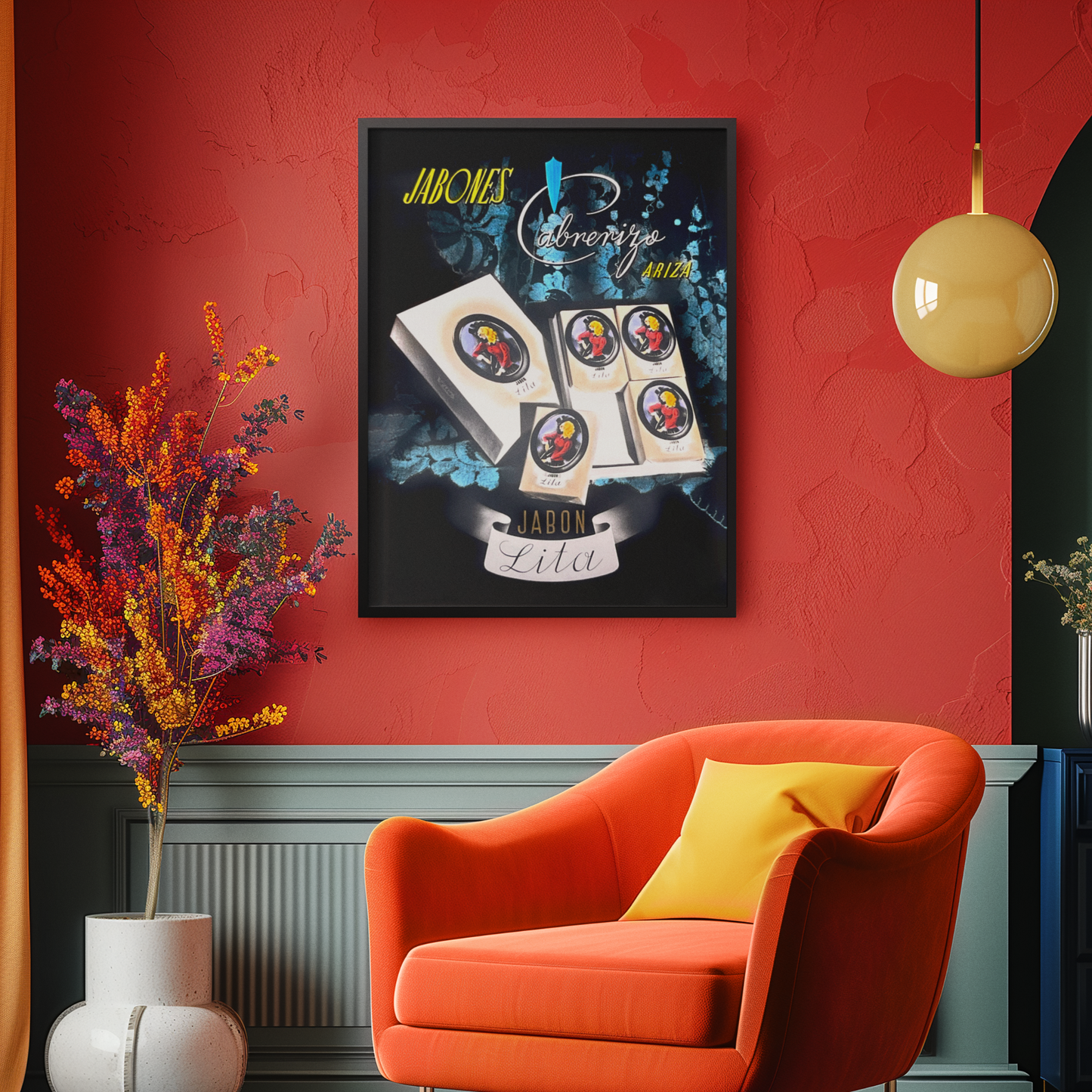 Diseño publicitario · años 30 · Lita · Jabones Cabrerizo