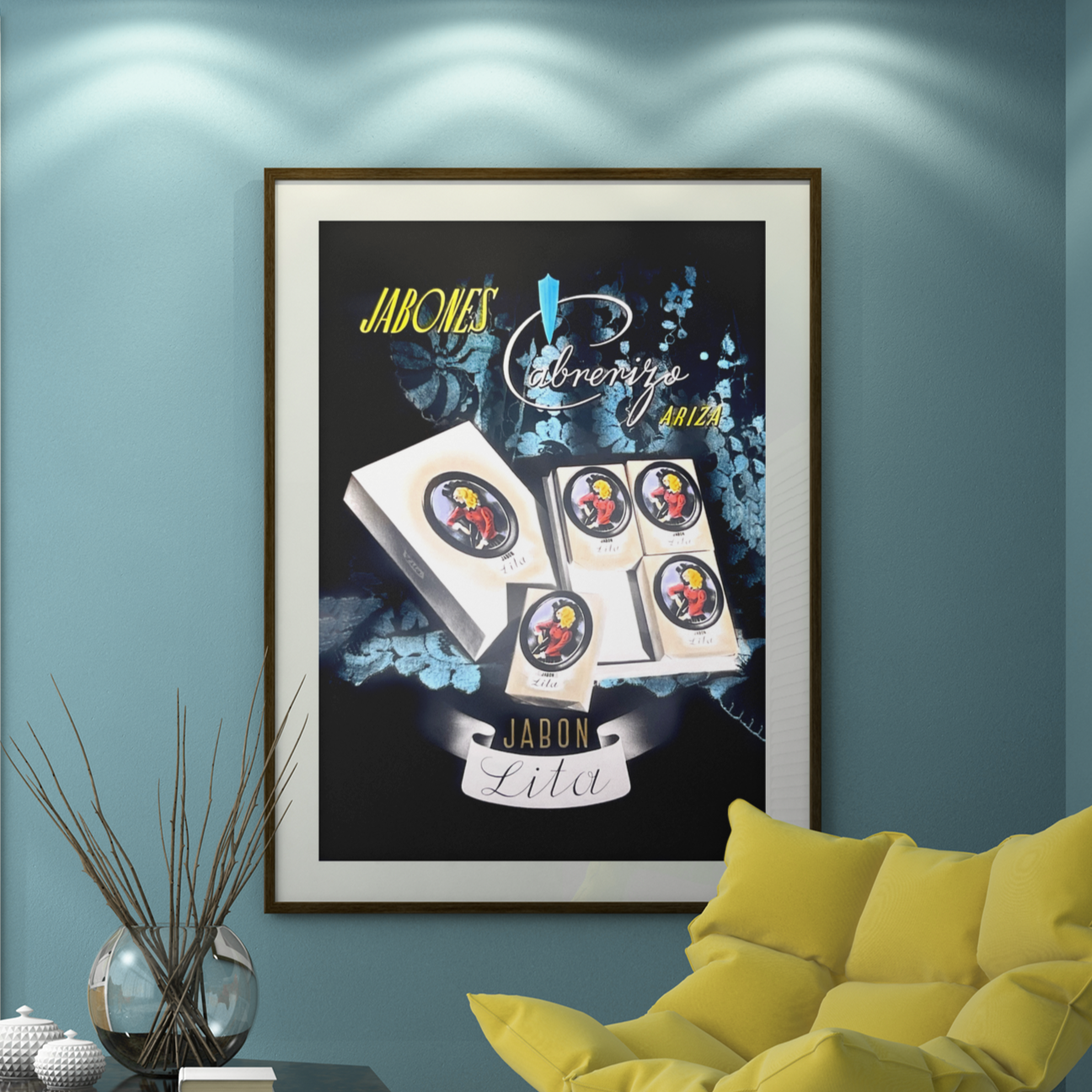 Diseño publicitario · años 30 · Lita · Jabones Cabrerizo