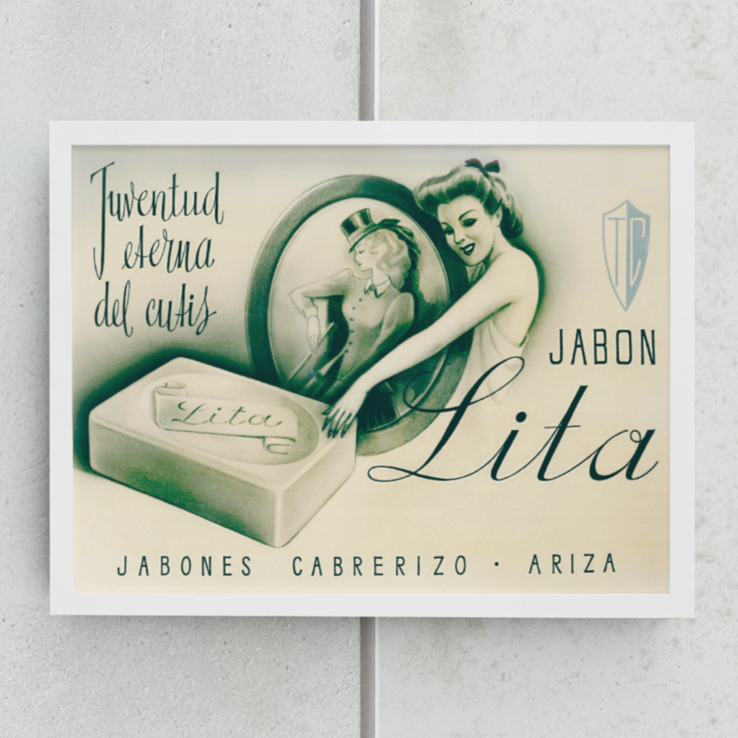 Diseño publicitario · años 30 · Lita · Jabones Cabrerizo