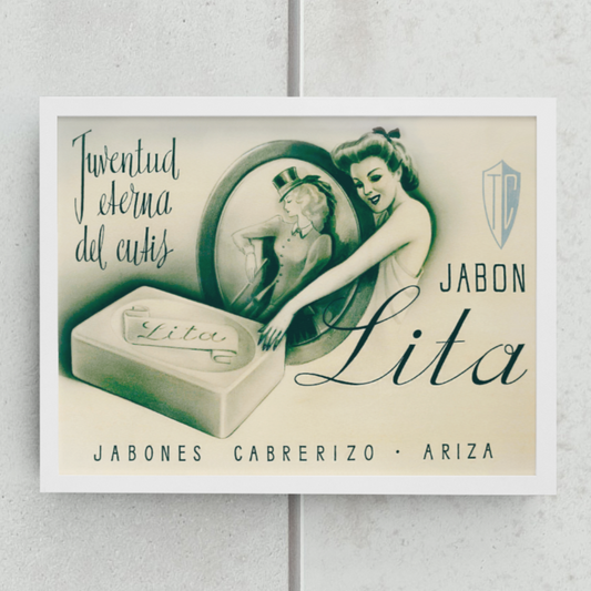 Diseño publicitario · años 30 · Lita · Jabones Cabrerizo