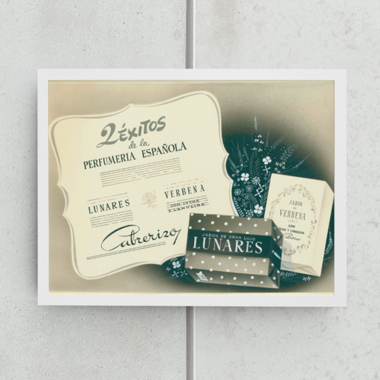 Diseño publicitario · años 40 · Verbena y Lunares · Cabrerizo
