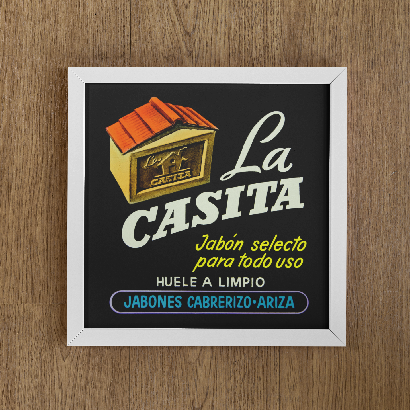 Anuncio publicitario · año 1910 · La Casita · Jabones Cabrerizo