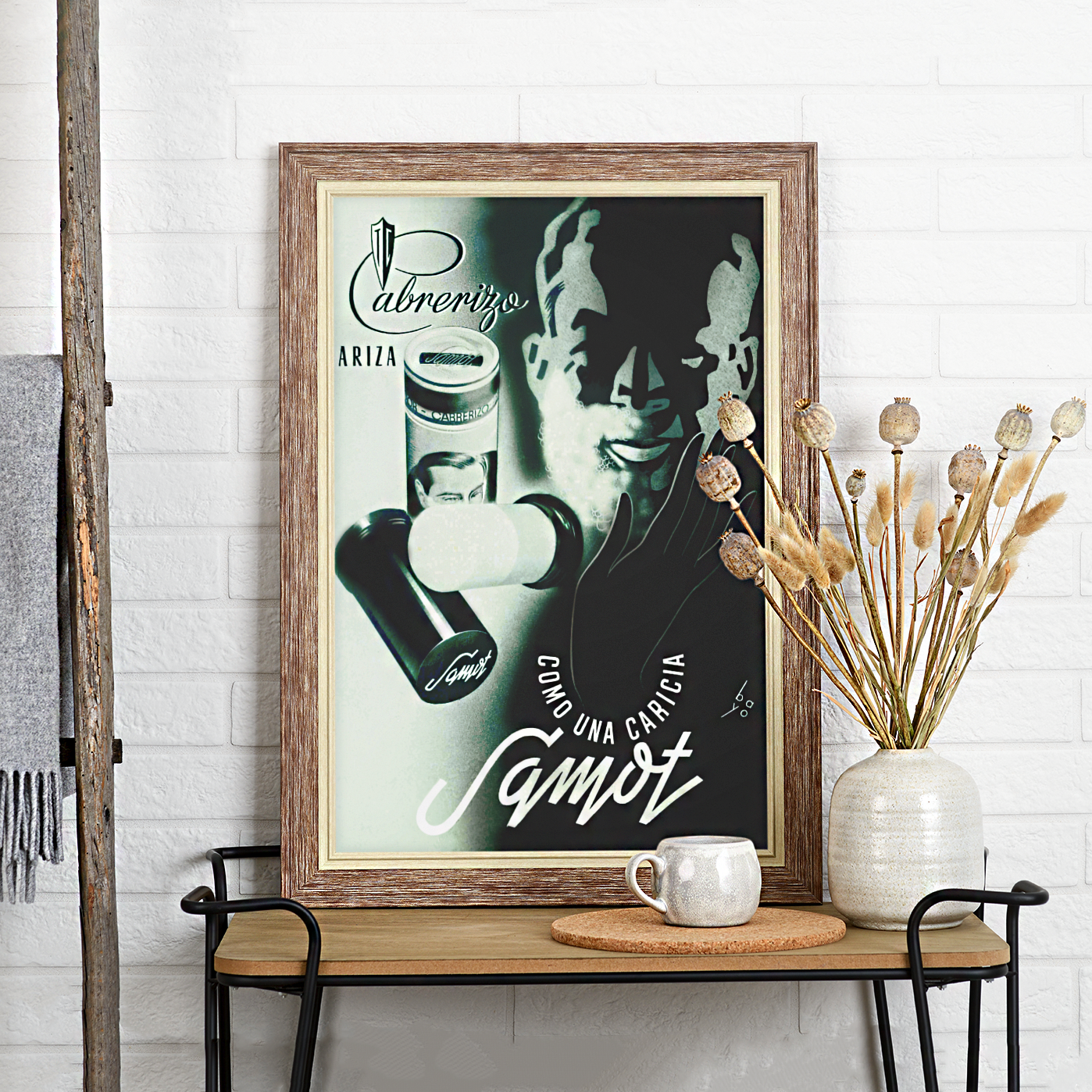 Diseño publicitario · años 30 · Samot 2 · Jabones Cabrerizo