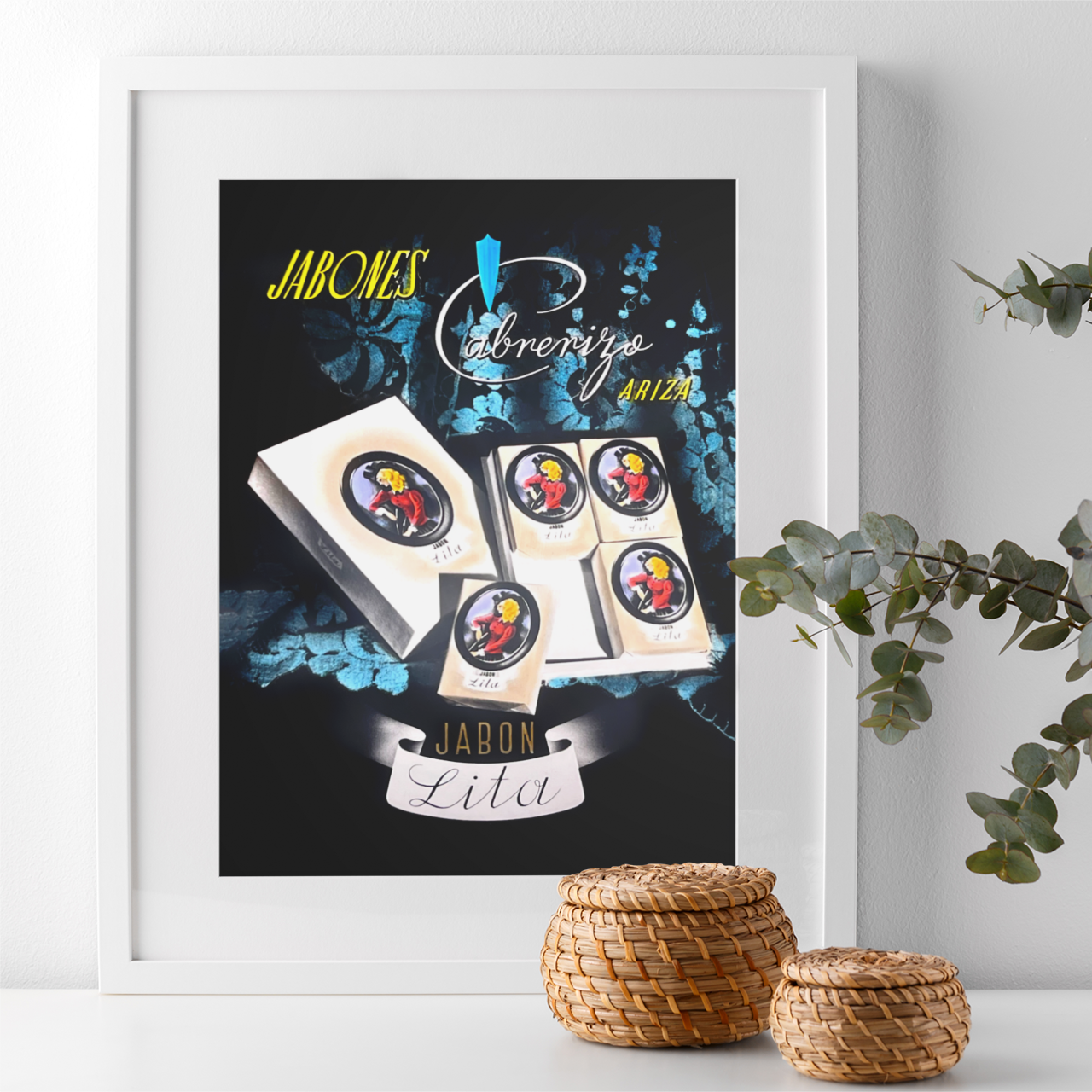 Diseño publicitario · años 30 · Lita · Jabones Cabrerizo
