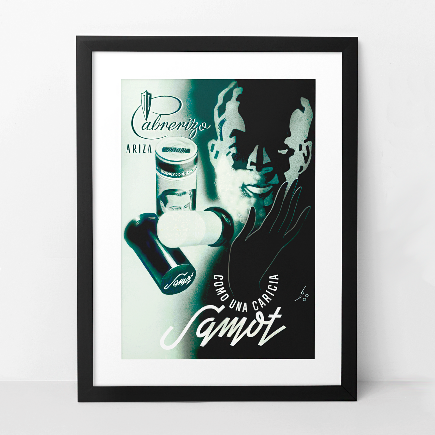 Diseño publicitario · años 30 · Samot 2 · Jabones Cabrerizo