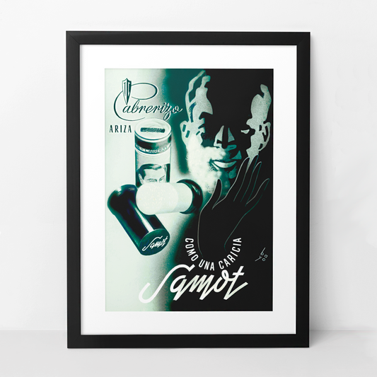 Diseño publicitario · años 30 · Samot 2 · Jabones Cabrerizo