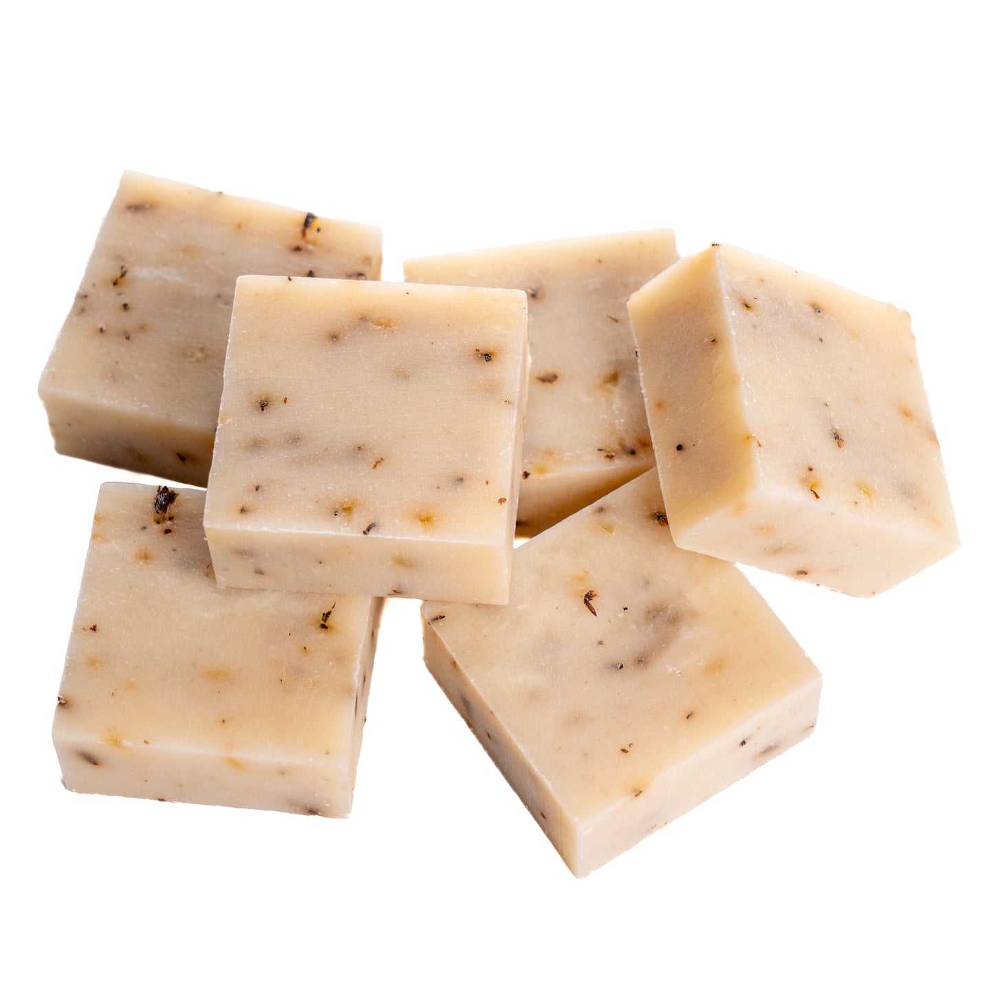 Aceite esencial de Lavanda · Jabones Artesanales para regalar · 6 pastillas de jabón 65 gr.