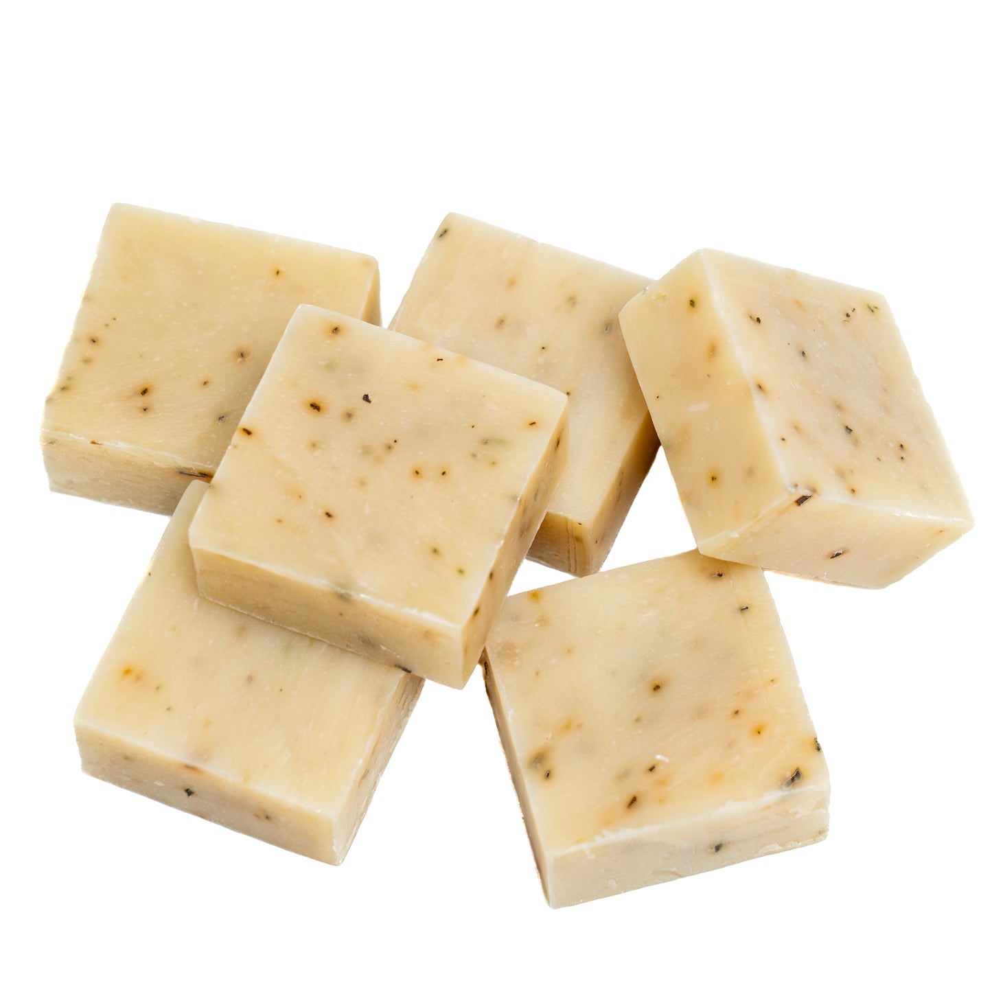Aceite esencial de Menta y Hierbabuena · Jabones Artesanales para regalar · 6 pastillas de jabón 65 gr.