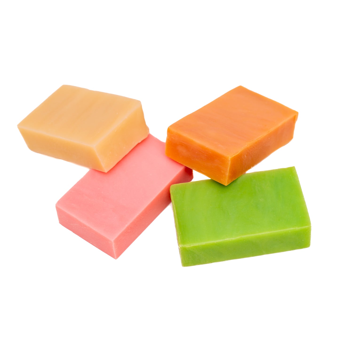 Karité, Argán, Rosa Mosqueta y Aloe · Jabones Artesanales para regalar · 4 pastillas de jabón 100 gr.