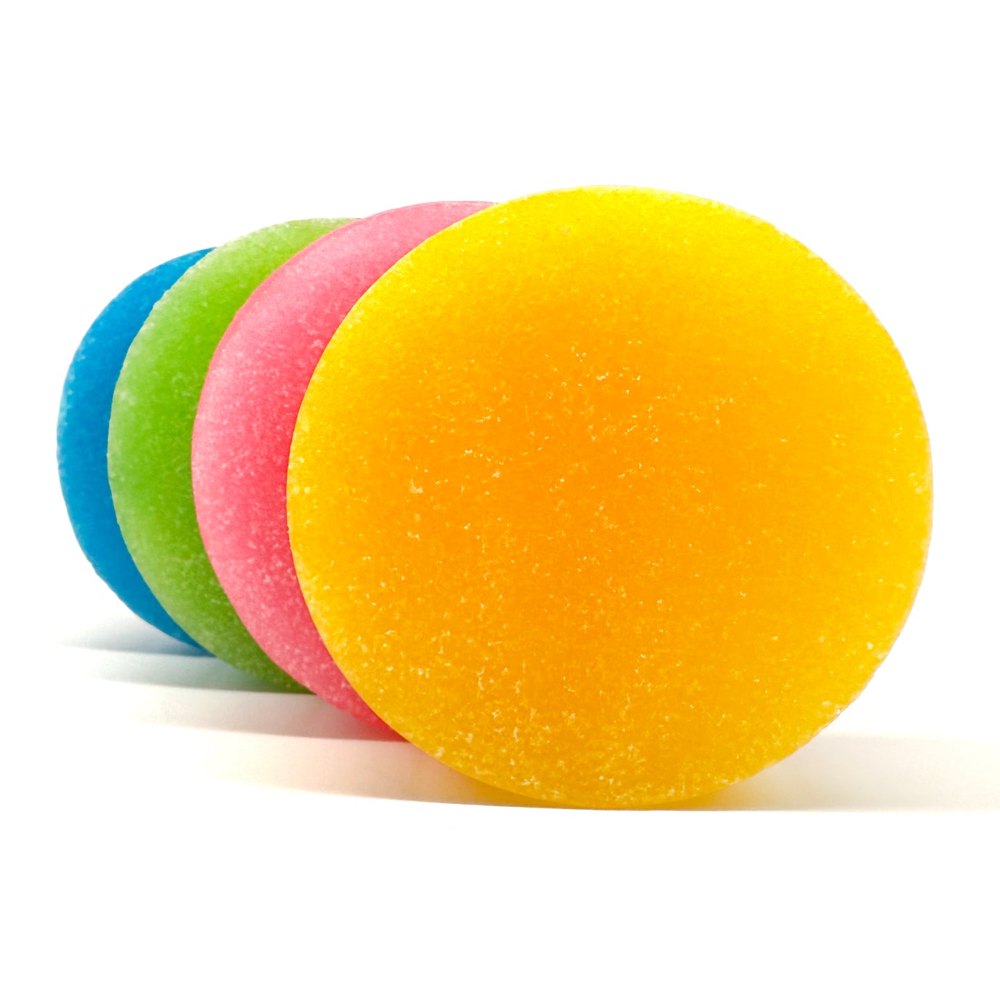 4 Esponjas Jabonosas – Jabones artesanales, Jabones para regalar - Esponjas de Jabon Glicerina Vegetal 2 en 1 - Pack 4 × 100 g Esponja baño