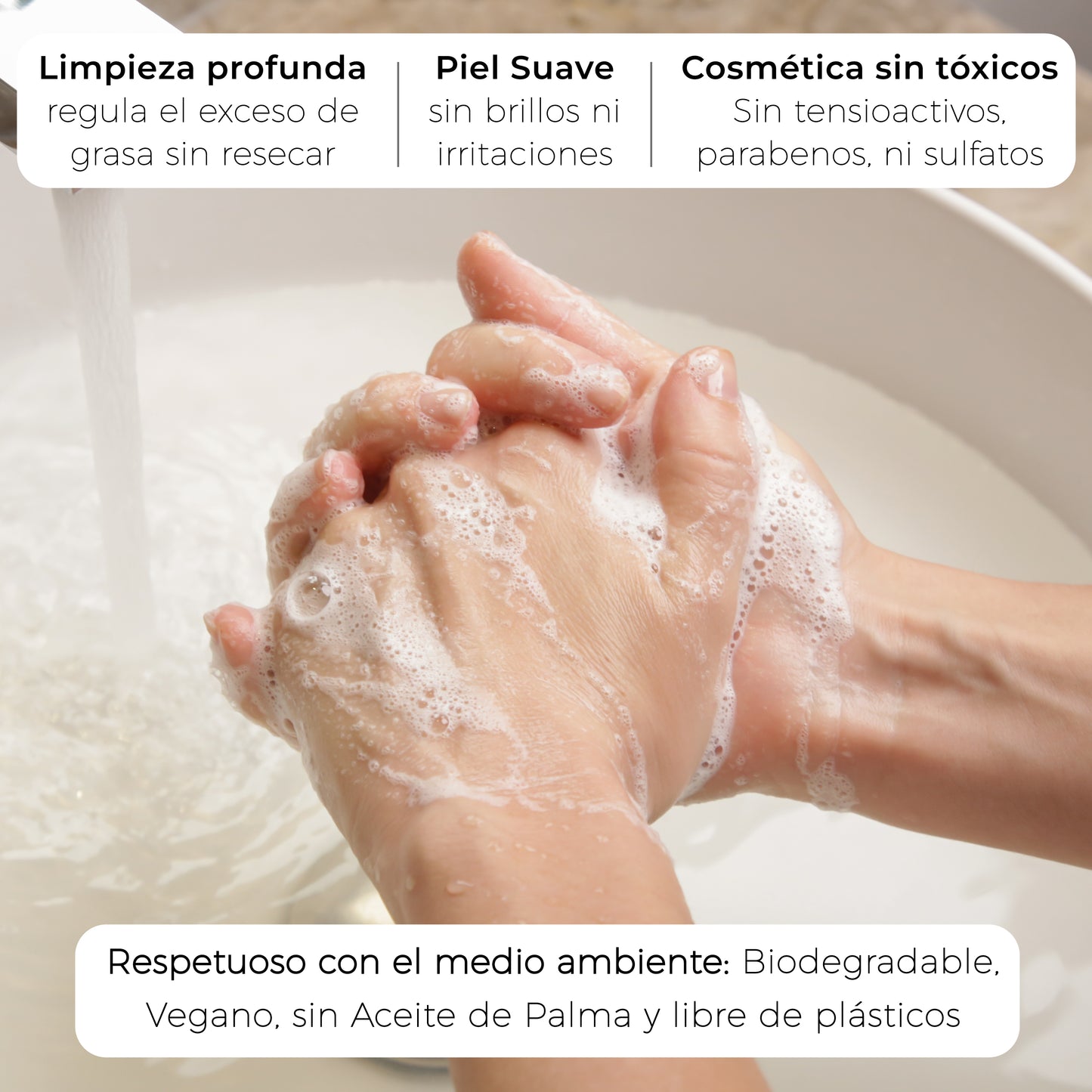 Azufre · 3 Jabones Artesanales de Azufre y Aceite de Oliva · 3 pastillas de jabón 75 gr.