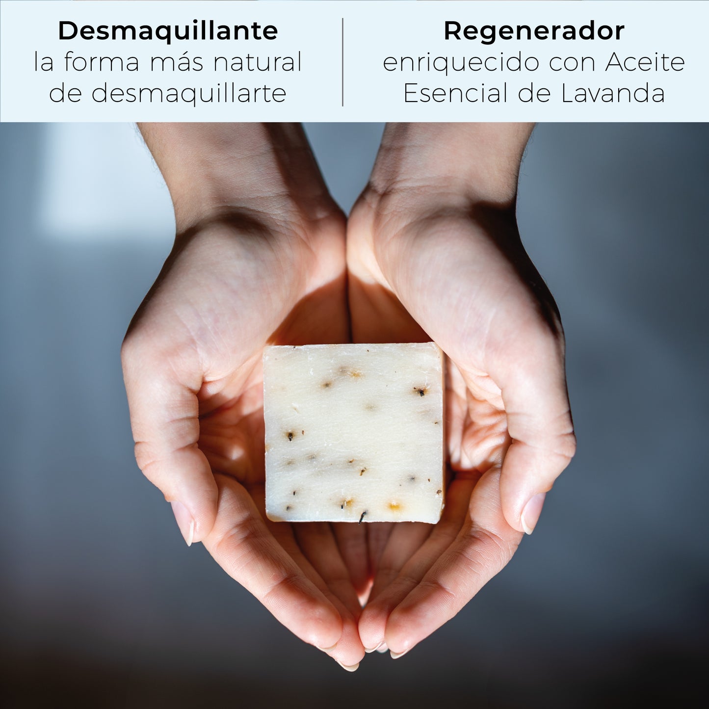Aceite esencial de Lavanda · Jabones Artesanales para regalar · 6 pastillas de jabón 65 gr.